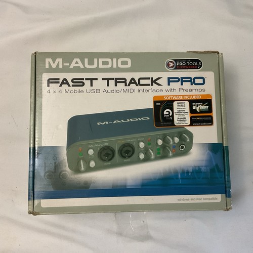 Audio fast track pro digital - track,