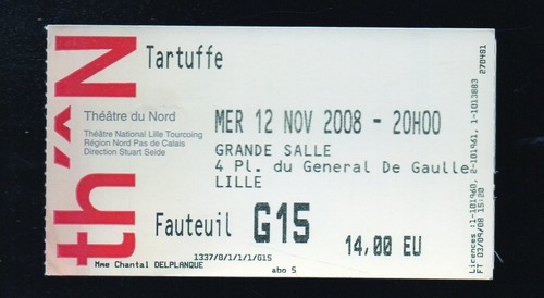 Lille vieux papîers ticket - papîers,