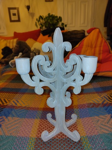 Chandelier bougeoir - chandelier,