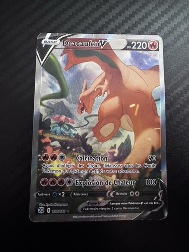 Dracaufeu full art - dracaufeu, v
