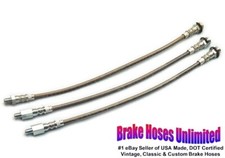 Inoxydable Durite de Frein Set