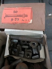 Lot de 25 boulons poelier 9x70