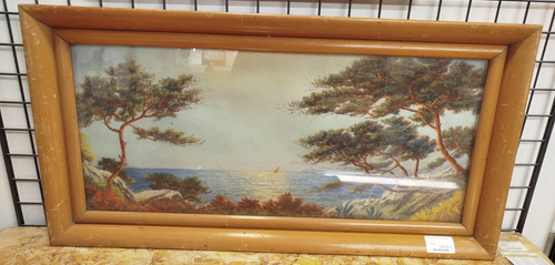 Tableau pastel méditerranée - pastel,