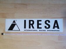 Autocollant IRESA - INTERNATIONAL RACING ENGINEERING - 32 cm
