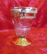 Verre souvenir de Communion