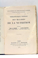 LIVRE ANCIEN LE GENDRE ET