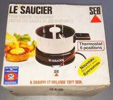 LE SAUCIER chauffe + mélange tout seul - 6 positions + livre recette - SEB