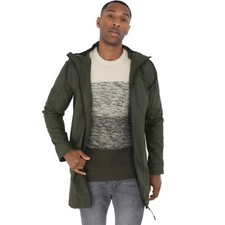 Veste Manteau Parka Brave Soul Kaki Homme Taille S Neuf et Authentique