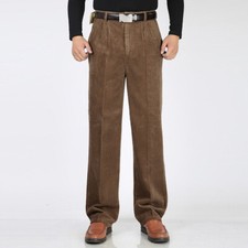 Hommes Épais Velours Pantalon