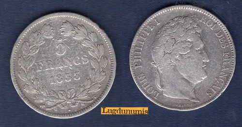 Francs 1833 nantes vi - 5,