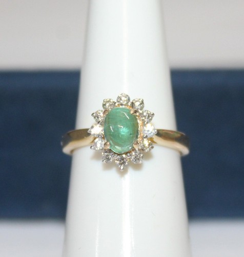 Bague cocktail diamant rond - bague,