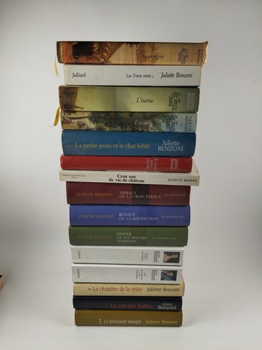 Lot livres juliette - lot, benzoni