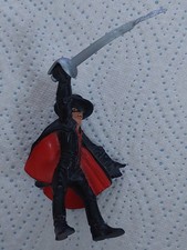 Mini-Figurine ZORRO  1985 BULLY PVC Allemagne RFA vintage