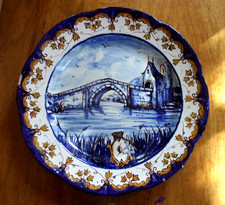 Ancienne assiette en faience 