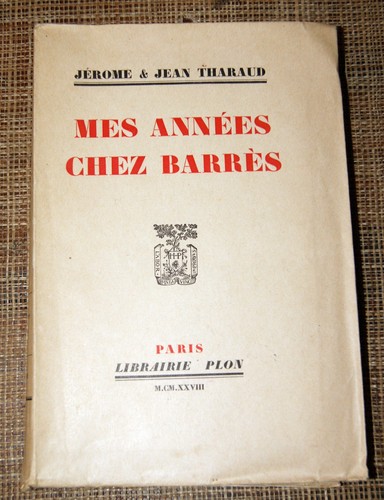 Jérôme jean tharaud mes - jean,