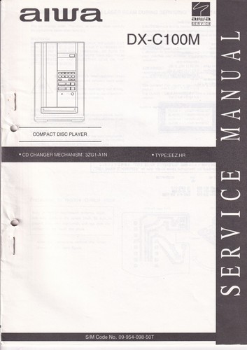 Manuel service pour aiwa - service,