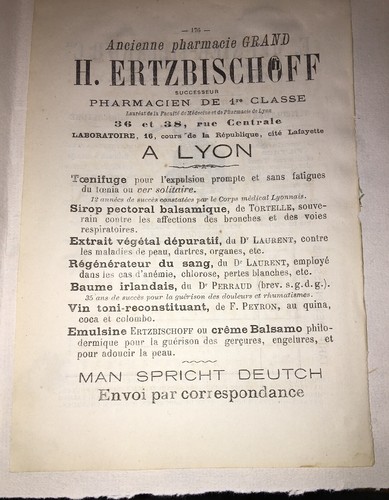 Deux publicités pour lyon - publicitÉs,