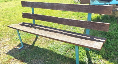 Banc ancien chêne - chêne, /