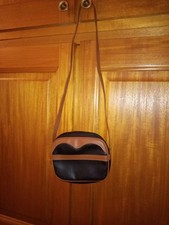 Sac bandoulière marron et