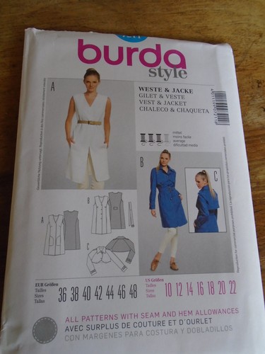 Patron burda robe et - ,