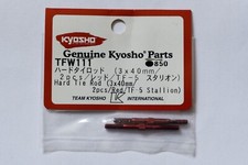 KYOSHO  TFW111  Hard tie rod ( 3x40mm/2pcs/Red/ TF-5 ) Neuf/New