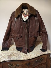 Blouson cuir avirex - cuir, leather