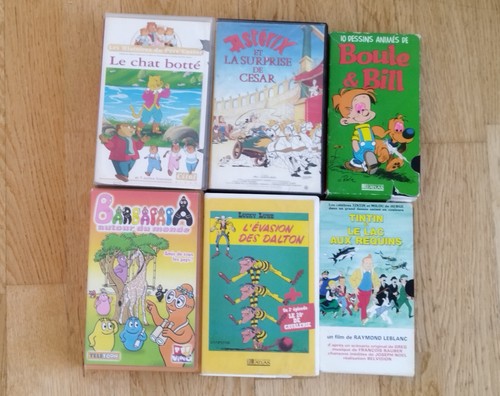 Lot vhs animation enfant - lot,