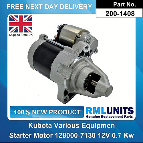 Starter motor for kubota - starter,
