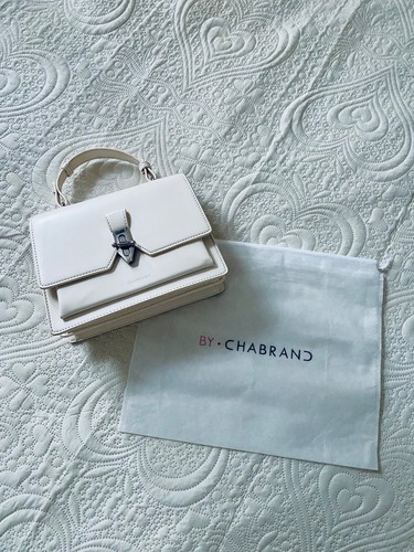 Sac main blanc chabrand - a,