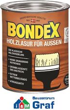 Bondex Lasure Bois pour Extérieur 0,75l / Différentes Couleurs / #873