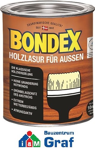 Bondex lasure bois - lasure, pour