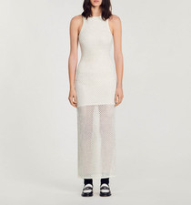 Sandro Paris Robe Longue Femme
