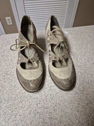 Neosens brown leather pumps - brown,