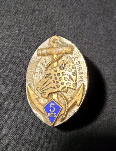 Insigne rts tirailleurs - 5e,