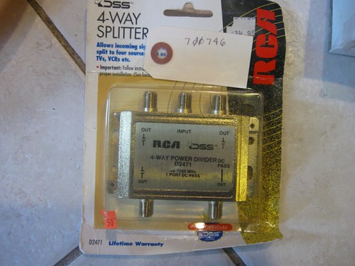 Neuf rca dss - rca, 4-way
