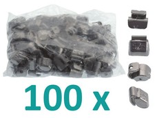 100 masses à frapper équilibrage 5g zinc Zn pour jante tôle acier plombs poids