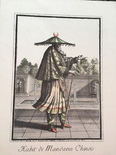 GRAVURE PERSONNAGE HABIT