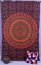 Indian Bordeaux Mandala Hippie