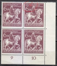 Allemagne 1945 MNH Mi 907 & 907VI Sc B290 Count Anton Gunther. Dot under HA **