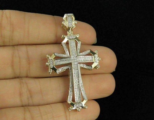 Pendentif croix mariage - pendentif,