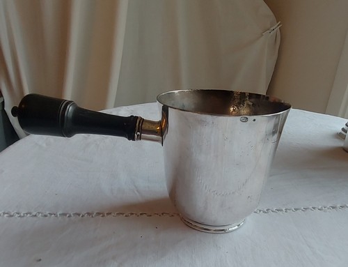 Ancien pot lait argent - a,