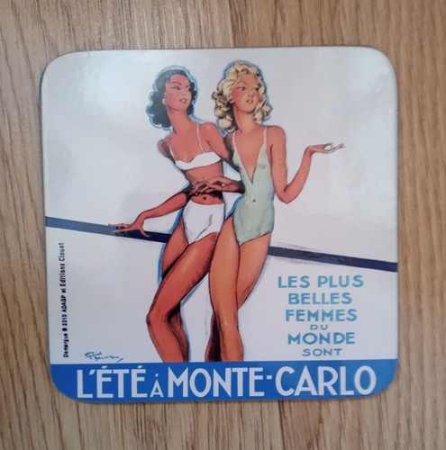Dessous verre pin monte - dessous, up