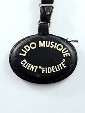 PORTE-CLES - LIDO MUSIQUE - Paris Champs Élysées - Cuir, Vinyles, Vintage 1960s