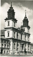PHoto de l'église Sainte Croix à VARSOVIE WARSZAWA en POLOGNE