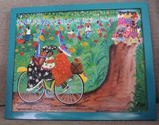 Tableau acrylique sur - , toile