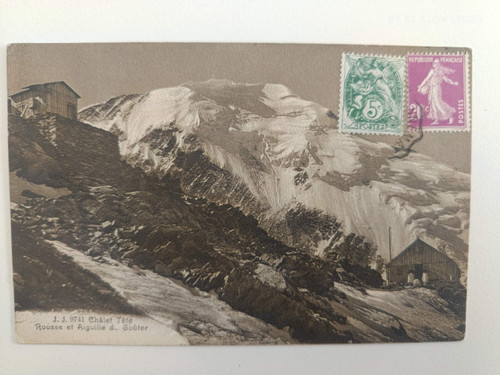 Cpa chamonix chalet - (74), :