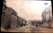 N°804/61  CPA De Saint Michel -Sougland. Boulevard Savard Dep. 02  Ecrite