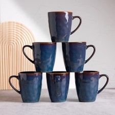 Lot de 6 tasses en porcelaine