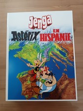JENGA - Jeu ASTERIX Atlas en Hispanie - COMPLET comme NEUF 