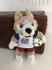 16⚜️ Peluche Mascotte Officielle Fifa 2018 Russie Coupe du Monde Foot Zabivaka